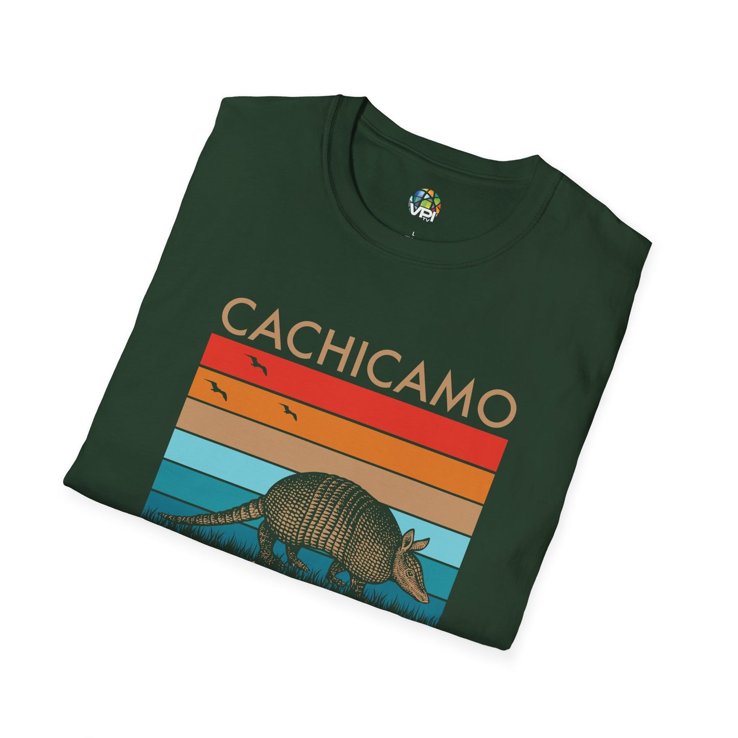 CACHICAMO DICIÉNDOLE A MORROCOY 🐢 CONCHUDO - Camiseta Vintage Unisex Softstyle