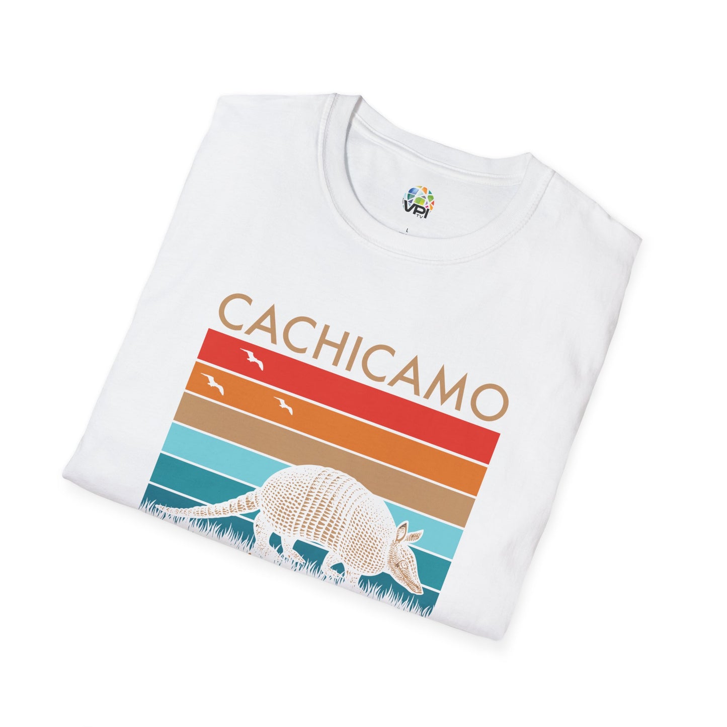 CACHICAMO DICIÉNDOLE A MORROCOY 🐢 CONCHUDO - Camiseta Vintage Unisex Softstyle