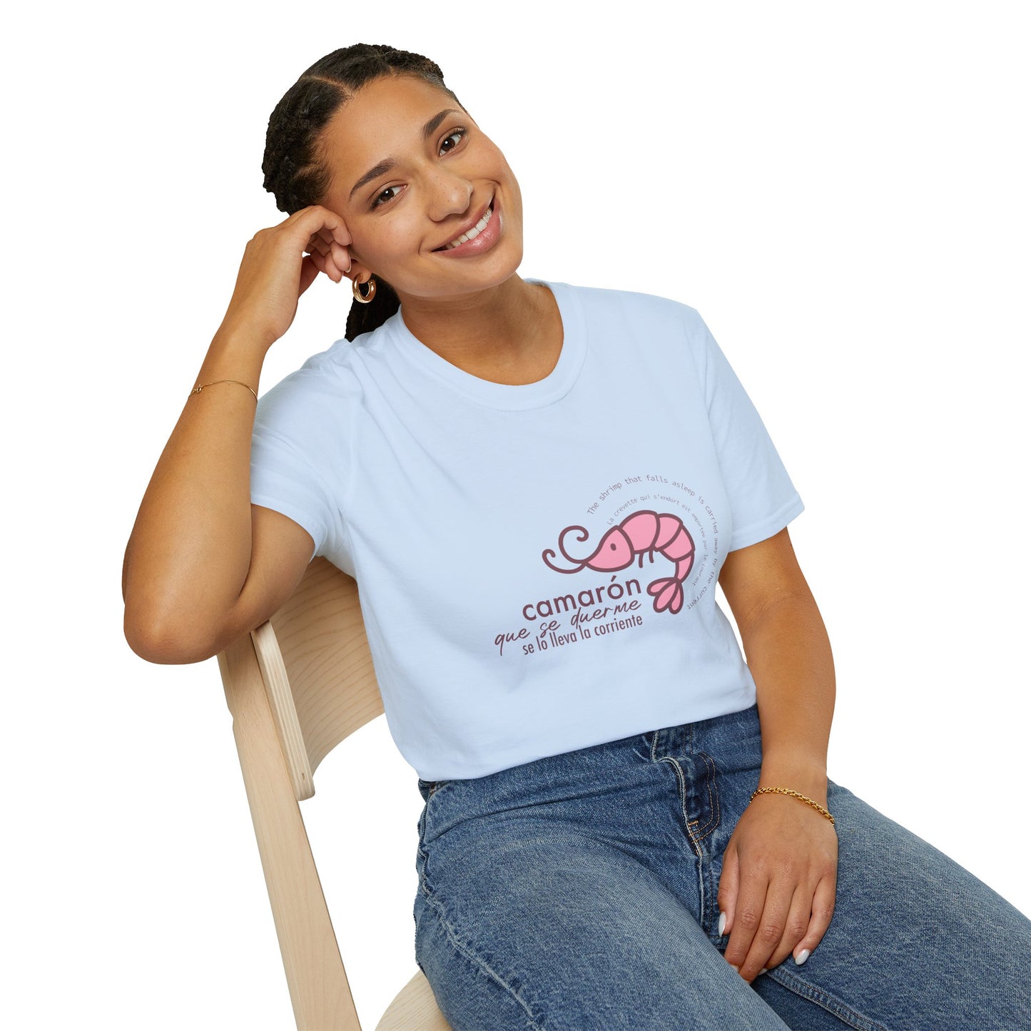 CAMARÓN QUE SE DUERME - Camiseta Unisex Softstyle