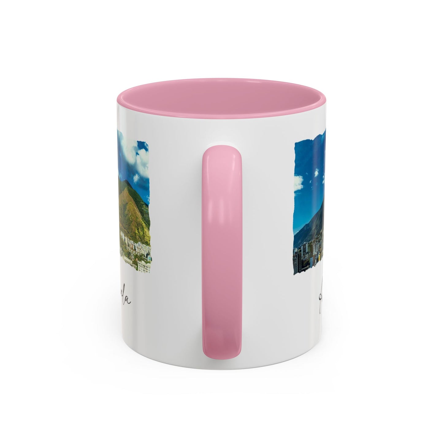 Taza con Paisaje Vibrante de Caracas – Disponibles en 11 oz y 15 oz