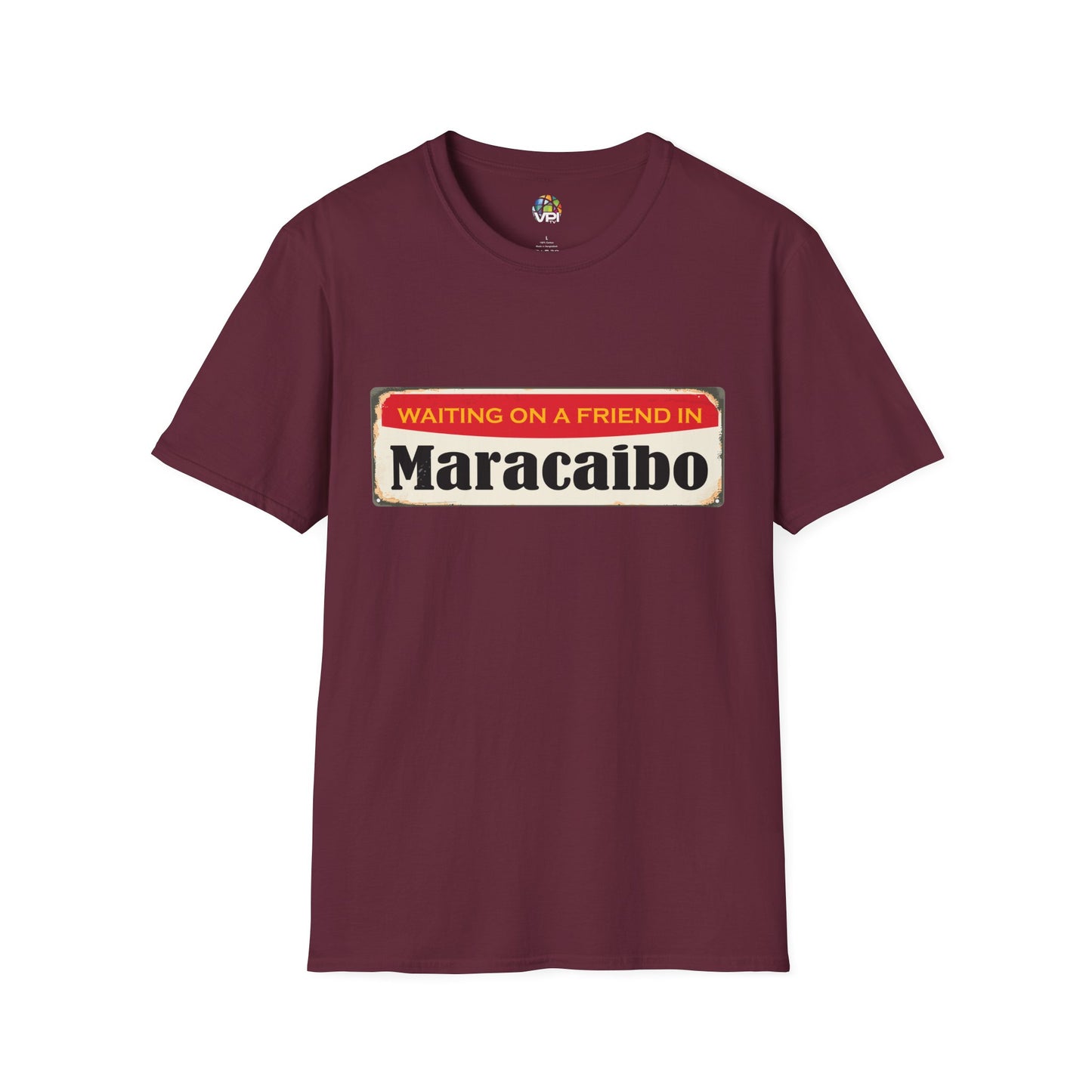 WAITING ON A FRIEND IN MARACIBO - Unisex Softstyle T-Shirt