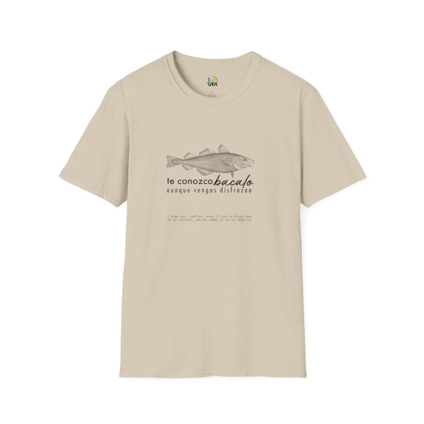 TE CONOZCO BACALAO 🐟😆 - Camiseta Unisex Softstyle
