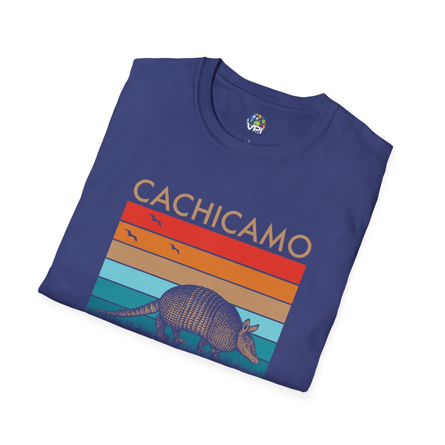 CACHICAMO DICIÉNDOLE A MORROCOY 🐢 CONCHUDO - Camiseta Vintage Unisex Softstyle