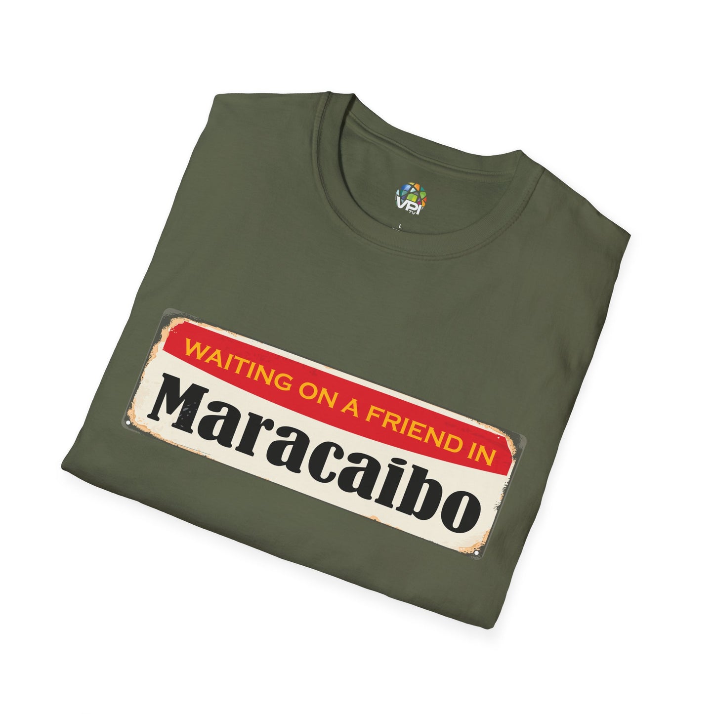WAITING ON A FRIEND IN MARACIBO - Unisex Softstyle T-Shirt