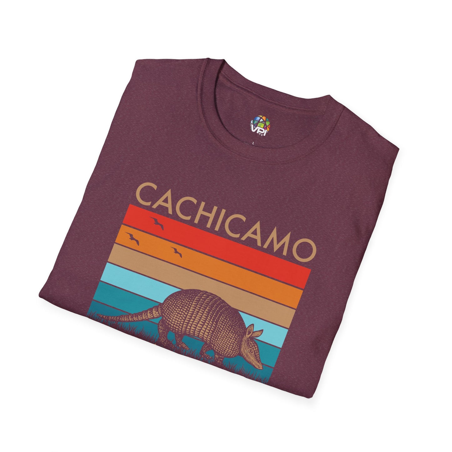 CACHICAMO DICIÉNDOLE A MORROCOY 🐢 CONCHUDO - Camiseta Vintage Unisex Softstyle