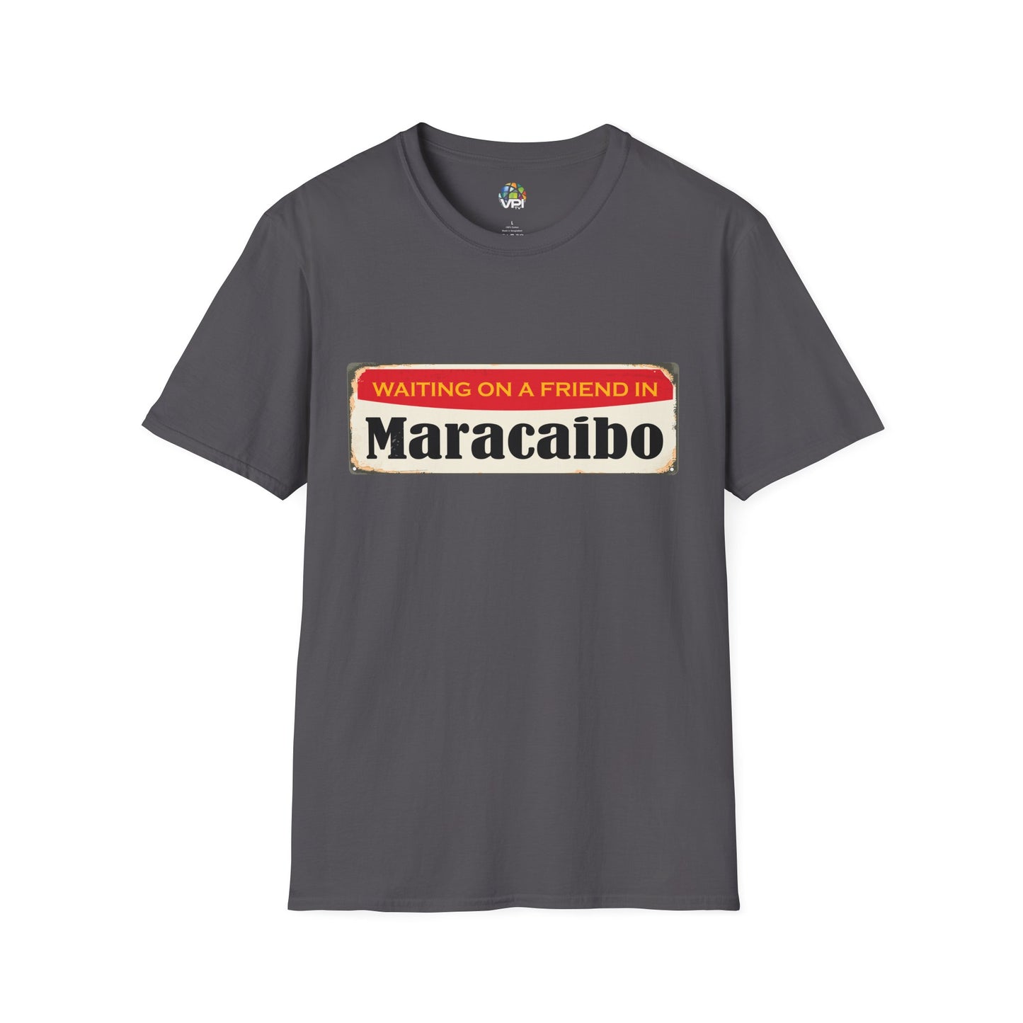 WAITING ON A FRIEND IN MARACIBO - Unisex Softstyle T-Shirt