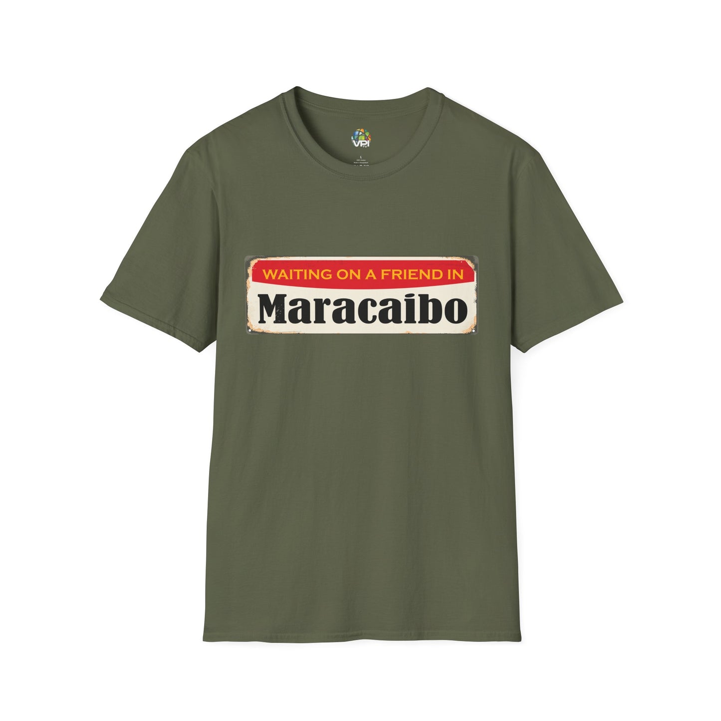 WAITING ON A FRIEND IN MARACIBO - Unisex Softstyle T-Shirt