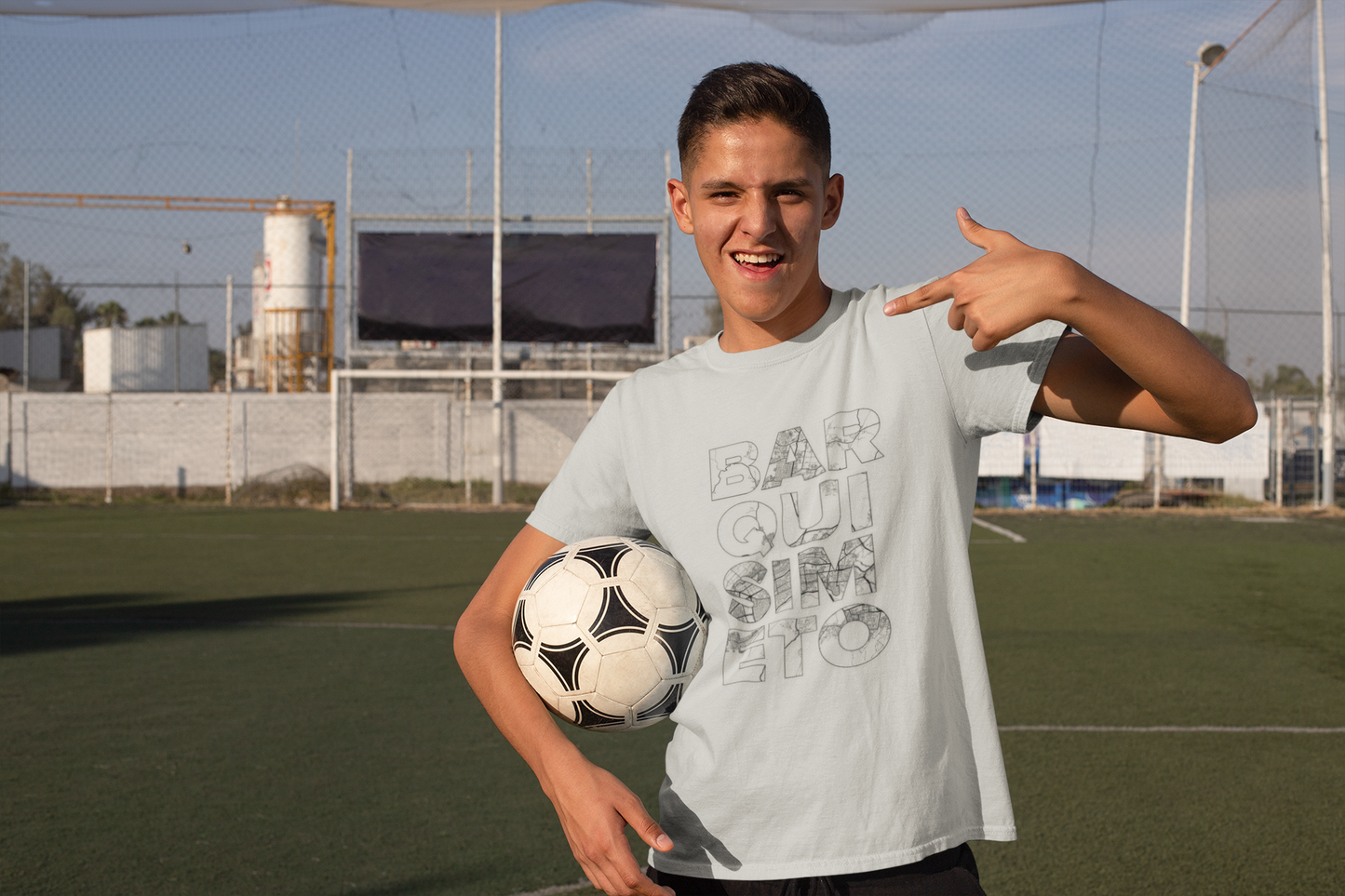 BARQUISIMETO MAPA TYPO Unisex T-Shirt - Contemporary Casual Wear