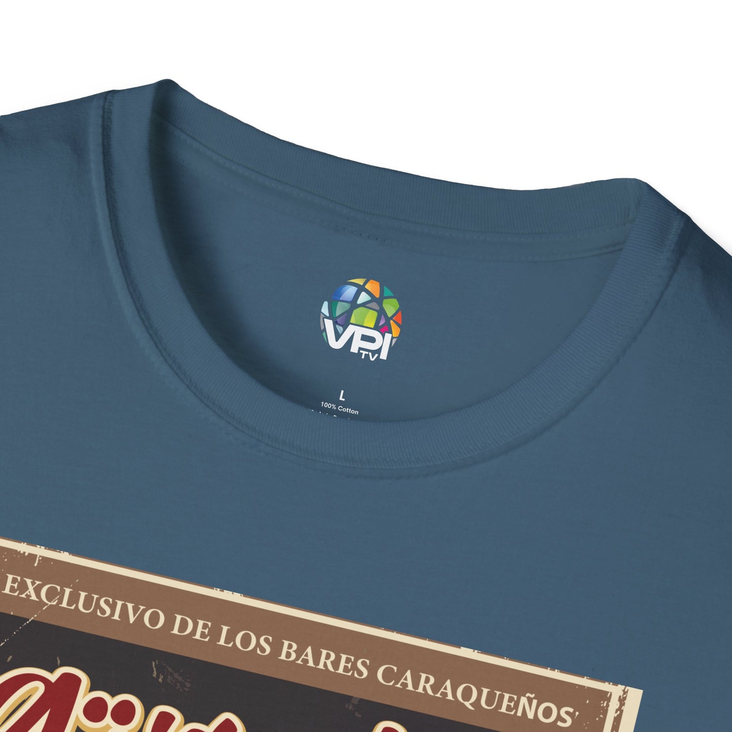 GÜISQUI CON SODA - Camiseta Vintage Unisex Softstyle – Un Clásico de los Bares Caraqueños
