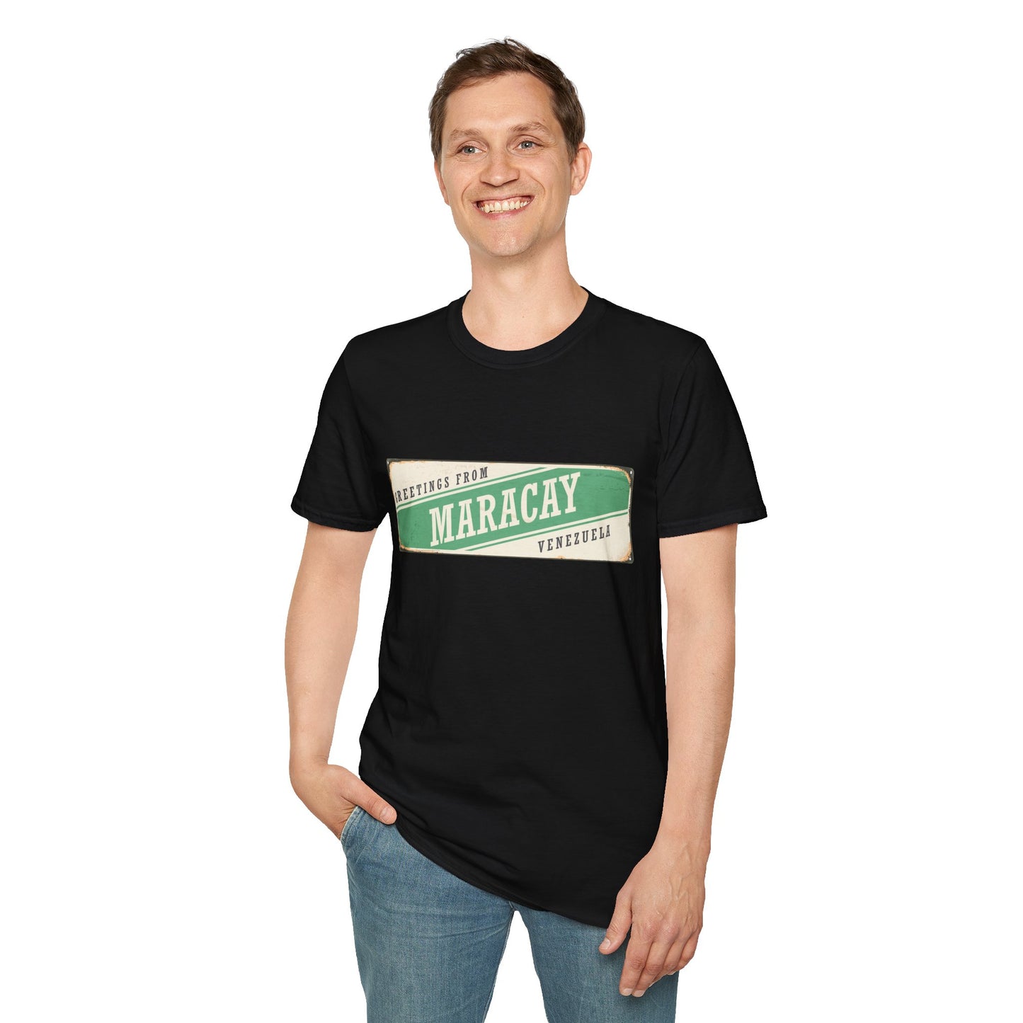 GREETINGS FROM MARACAY - Unisex Softstyle T-Shirt