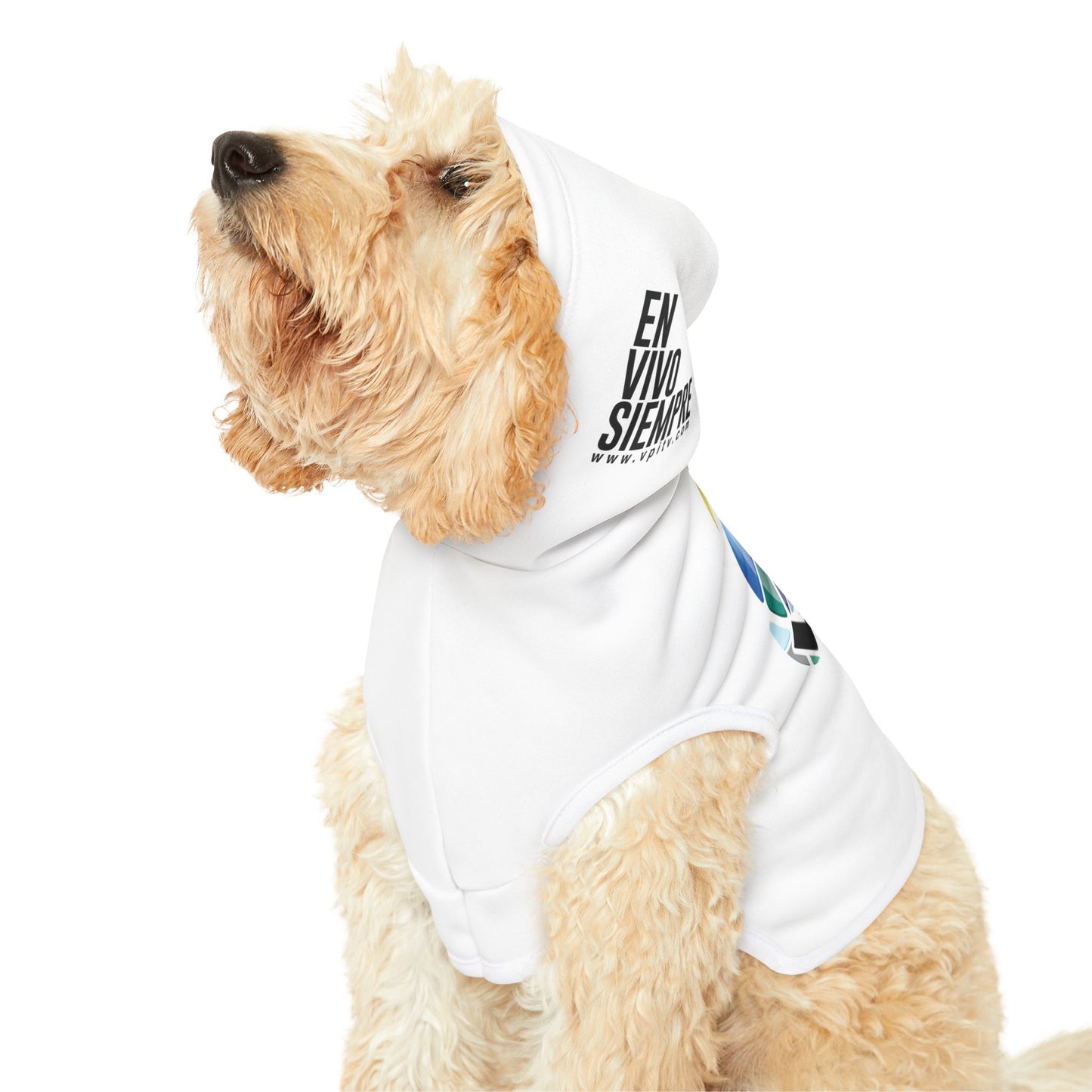 Sudadera VPItv para mascotas – ¡Estilo y comodidad para tu mejor amigo!