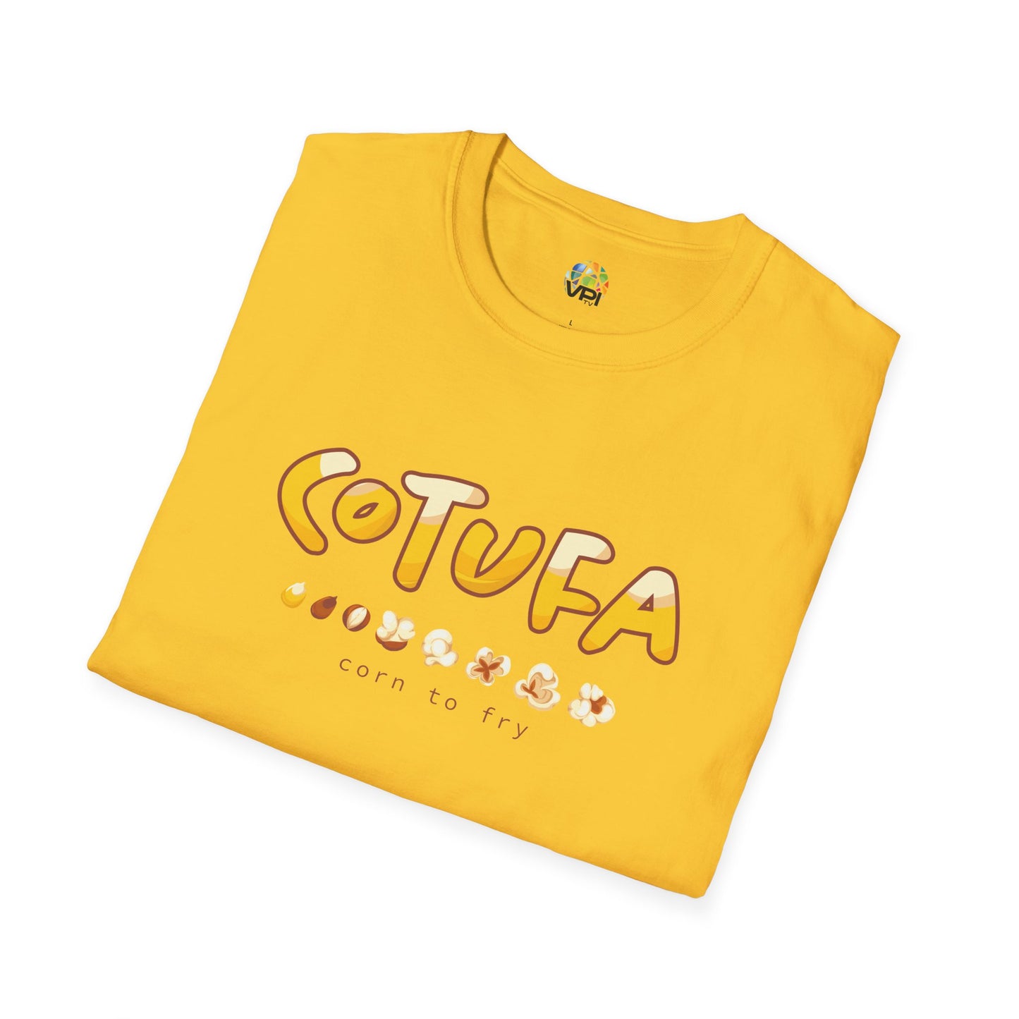COTUFA "Corn to Fry" 🌽🍿 - Camiseta Unisex Softstyle
