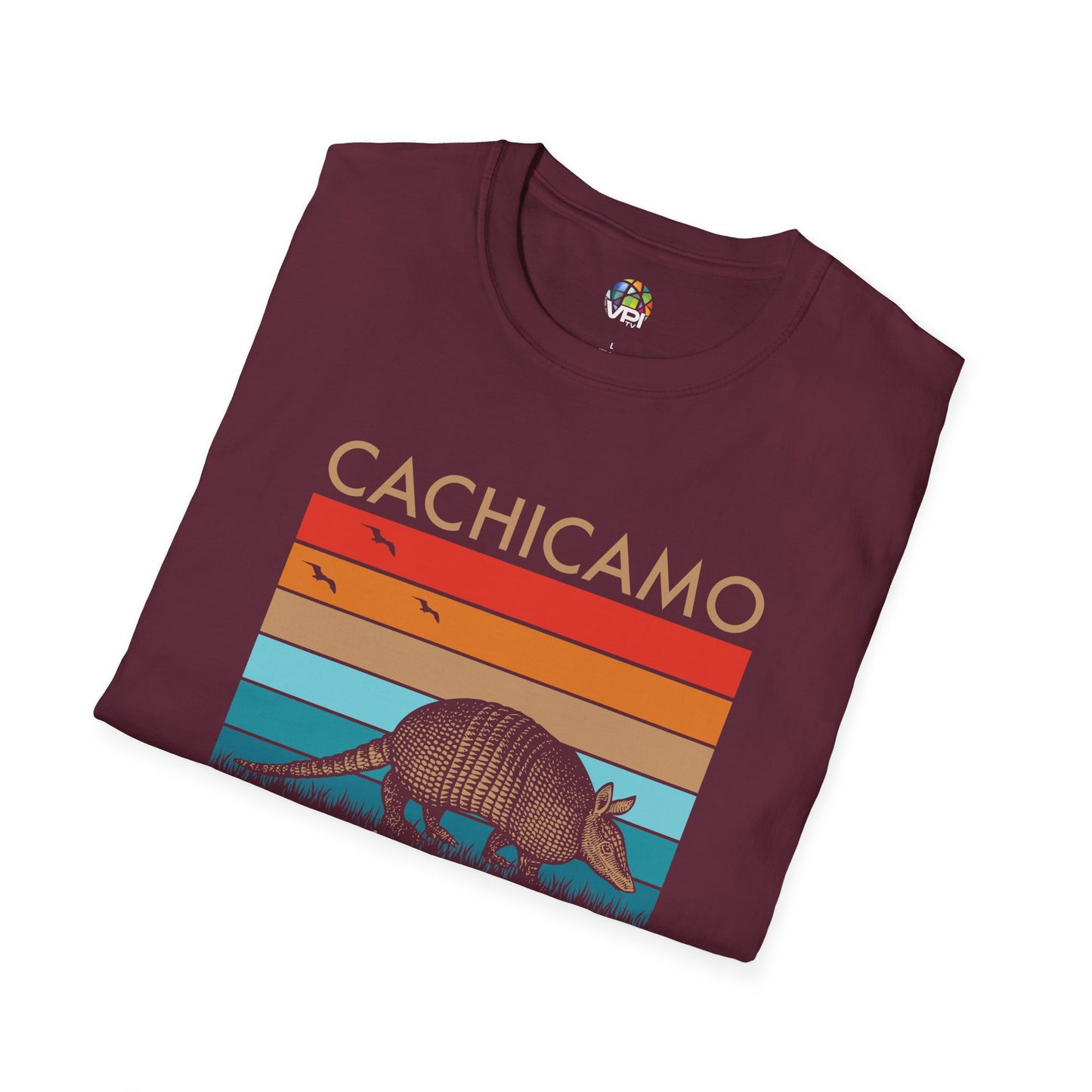 CACHICAMO DICIÉNDOLE A MORROCOY 🐢 CONCHUDO - Camiseta Vintage Unisex Softstyle