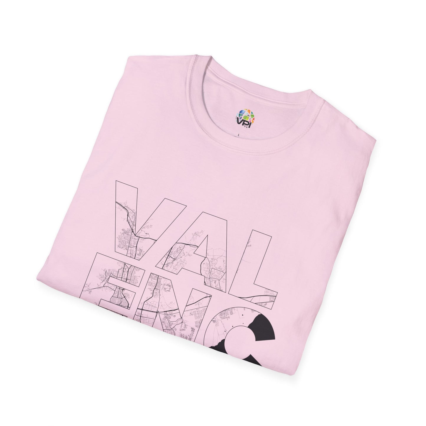 MAPA VALENCIA TYPO Unisex T-Shirt - Contemporary Casual Wear