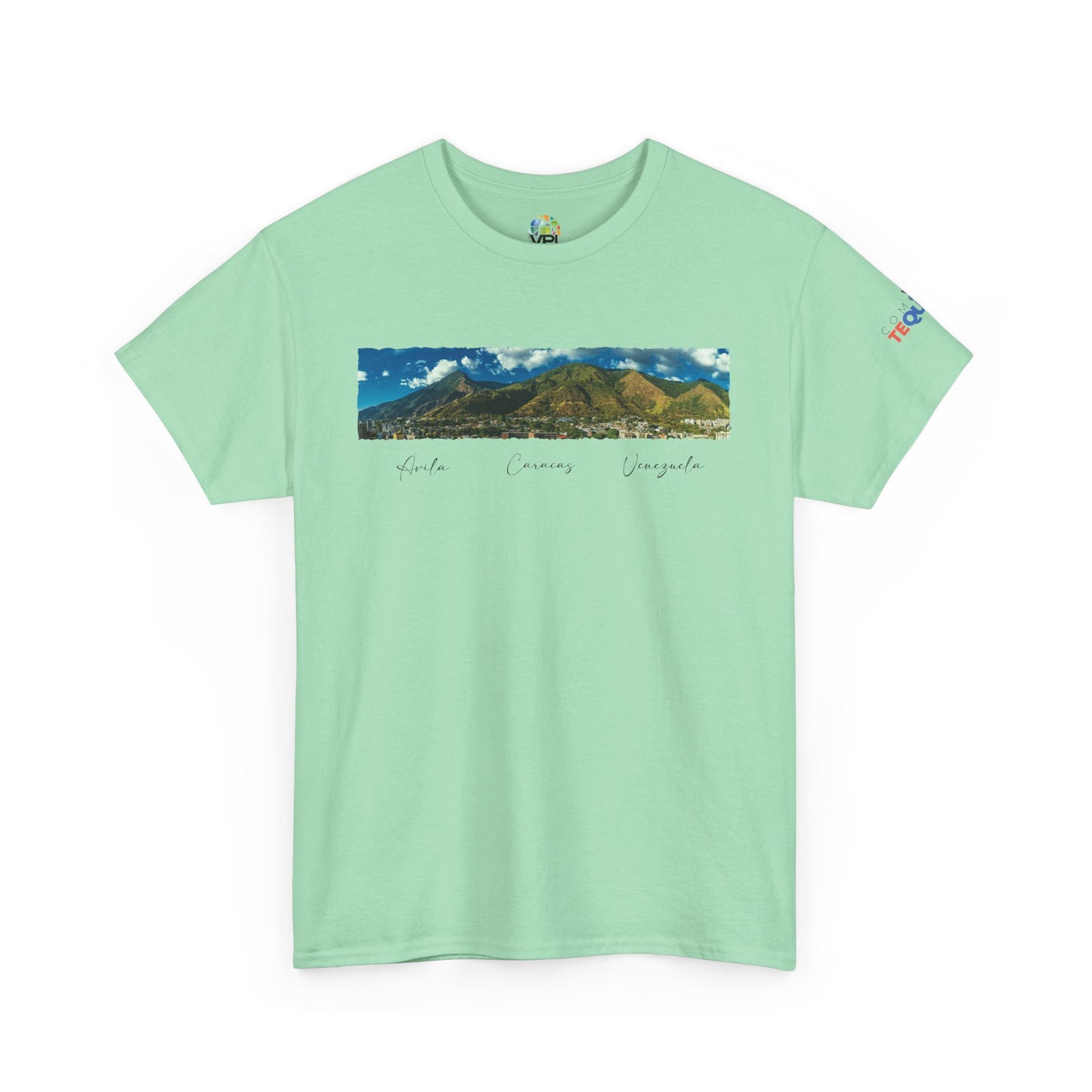 Camiseta Unisex Heavy Cotton Ávila – Perfecta para Amantes de Caracas