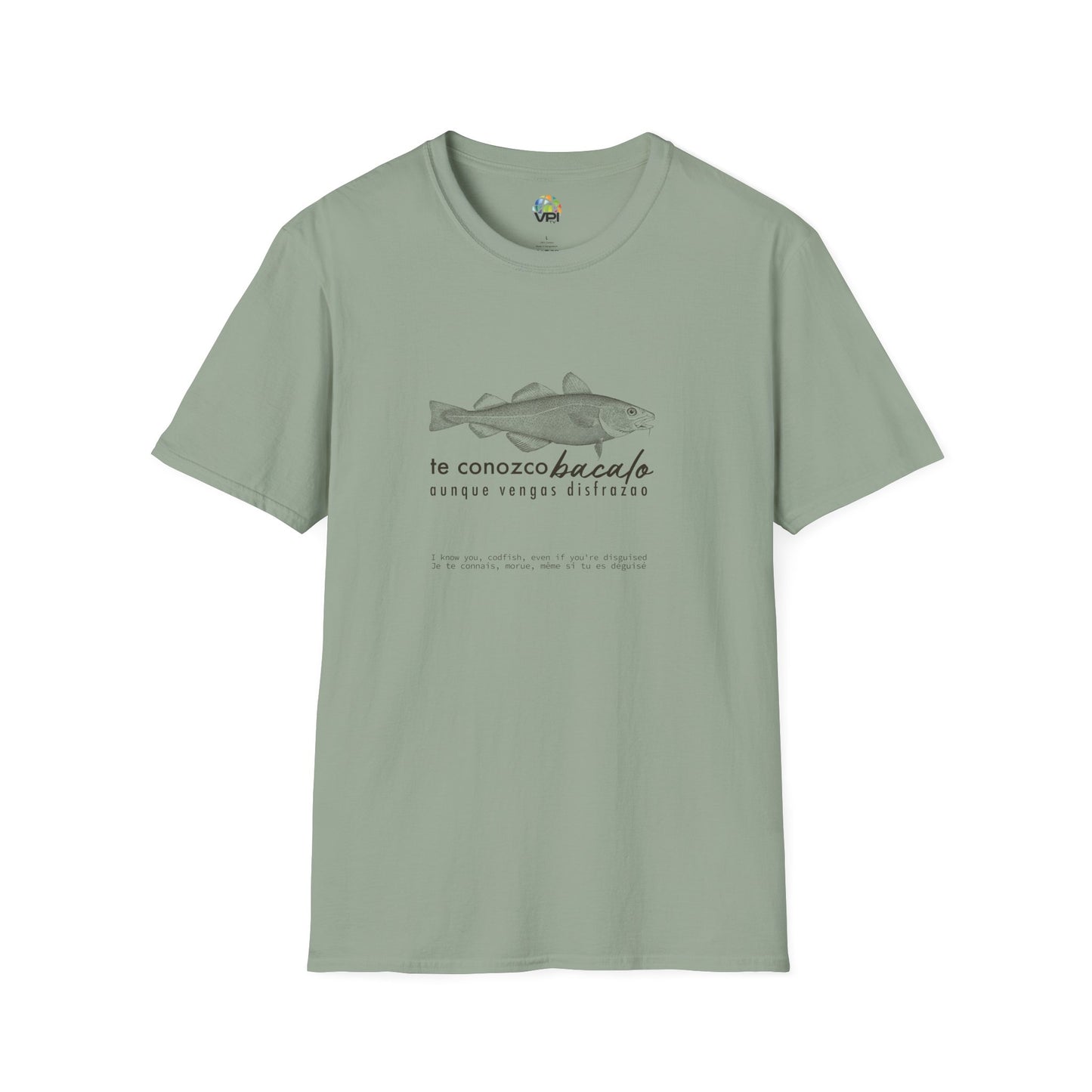 TE CONOZCO BACALAO 🐟😆 - Camiseta Unisex Softstyle