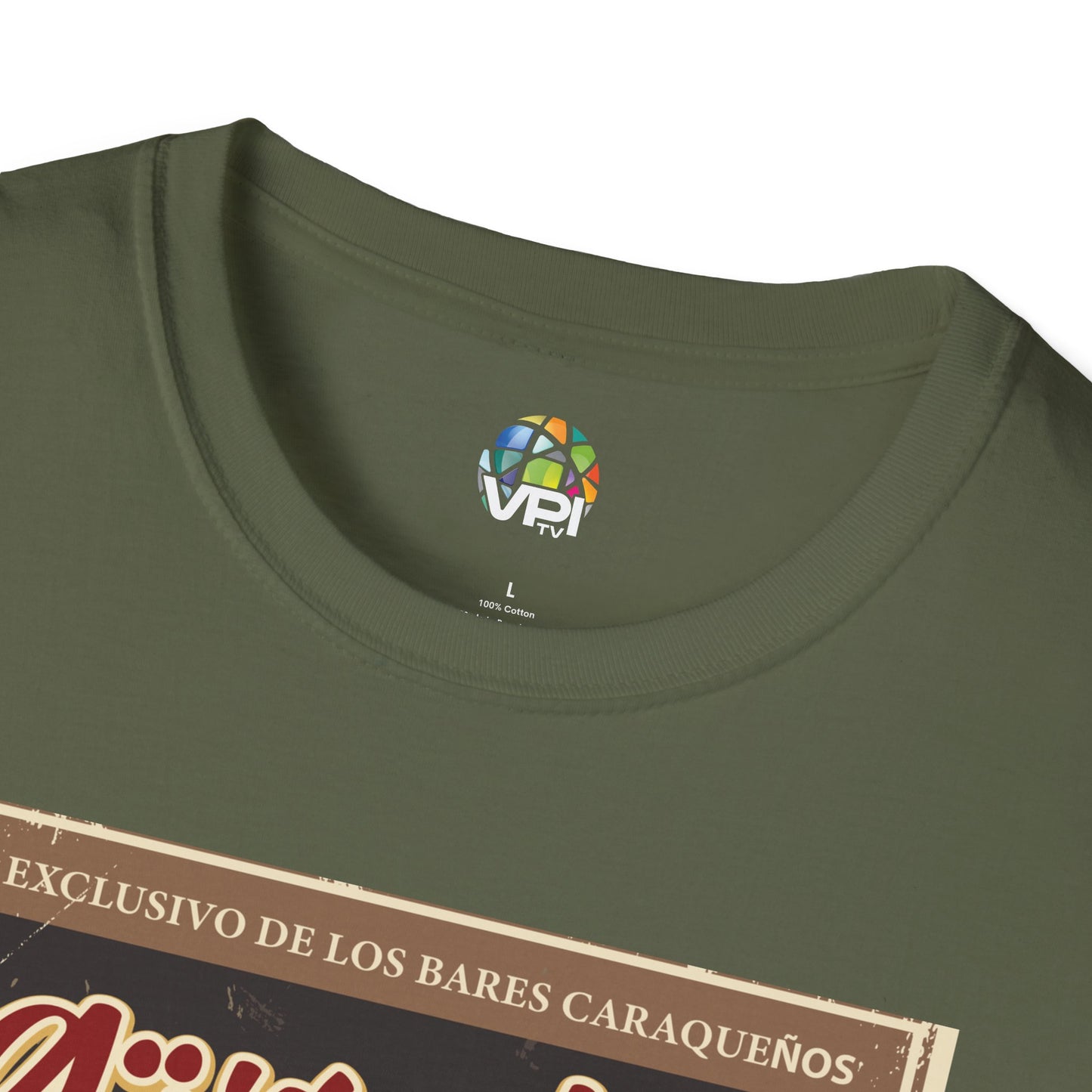 GÜISQUI CON SODA - Camiseta Vintage Unisex Softstyle – Un Clásico de los Bares Caraqueños