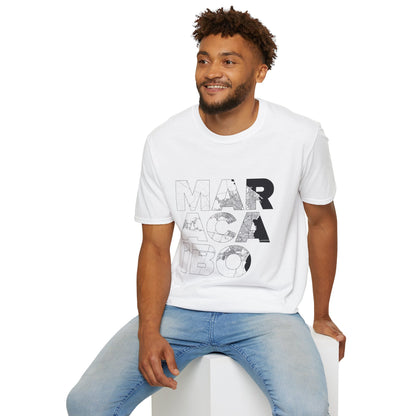 MAPA MARACAIBO TYPO Unisex T-Shirt - Contemporary Casual Wear