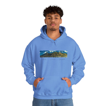 Mountain View Unisex Hoodie - Cozy Heavy Blend Sweatshirt for Nature Lovers