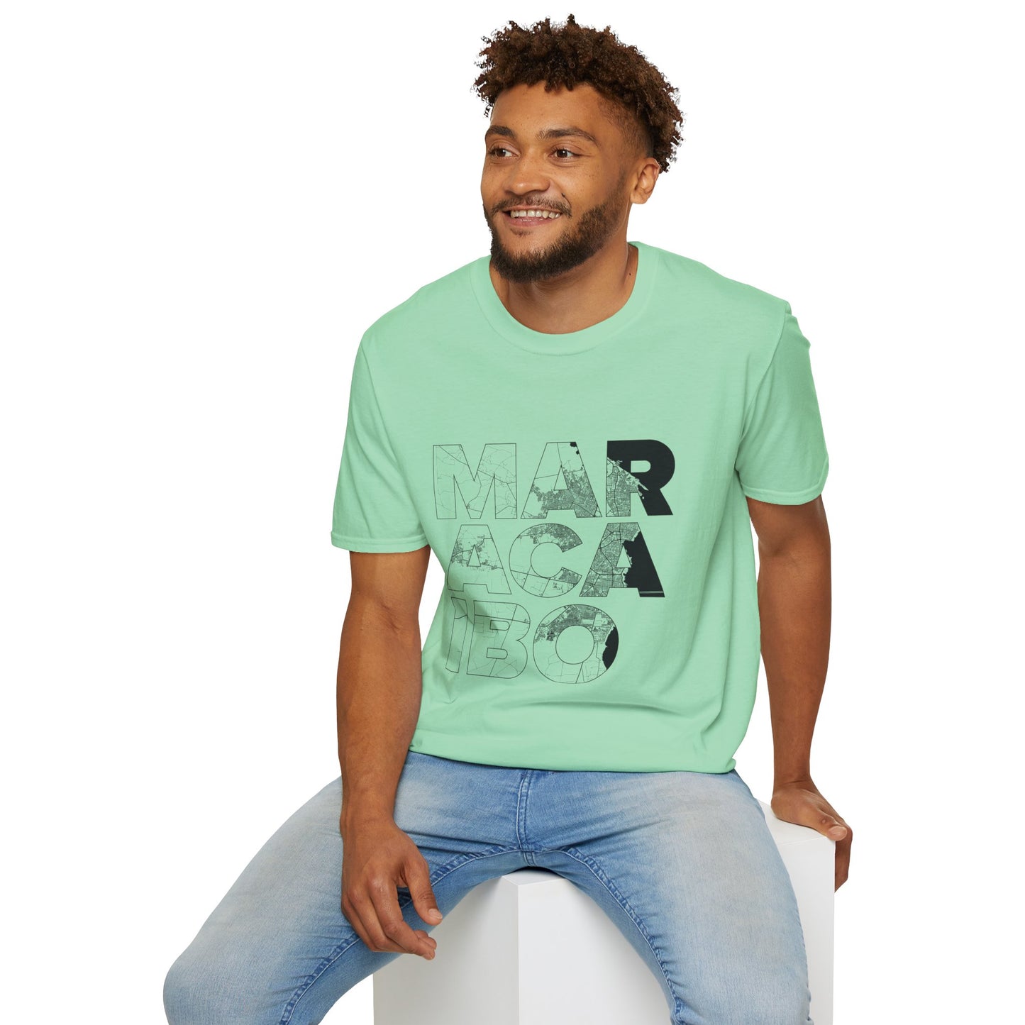 MAPA MARACAIBO TYPO Unisex T-Shirt - Contemporary Casual Wear