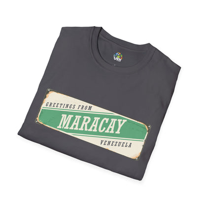 Greetings from Maracay Venezuela Unisex Softstyle T-Shirt