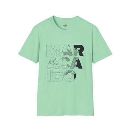 MAPA MARACAIBO TYPO Unisex T-Shirt - Contemporary Casual Wear