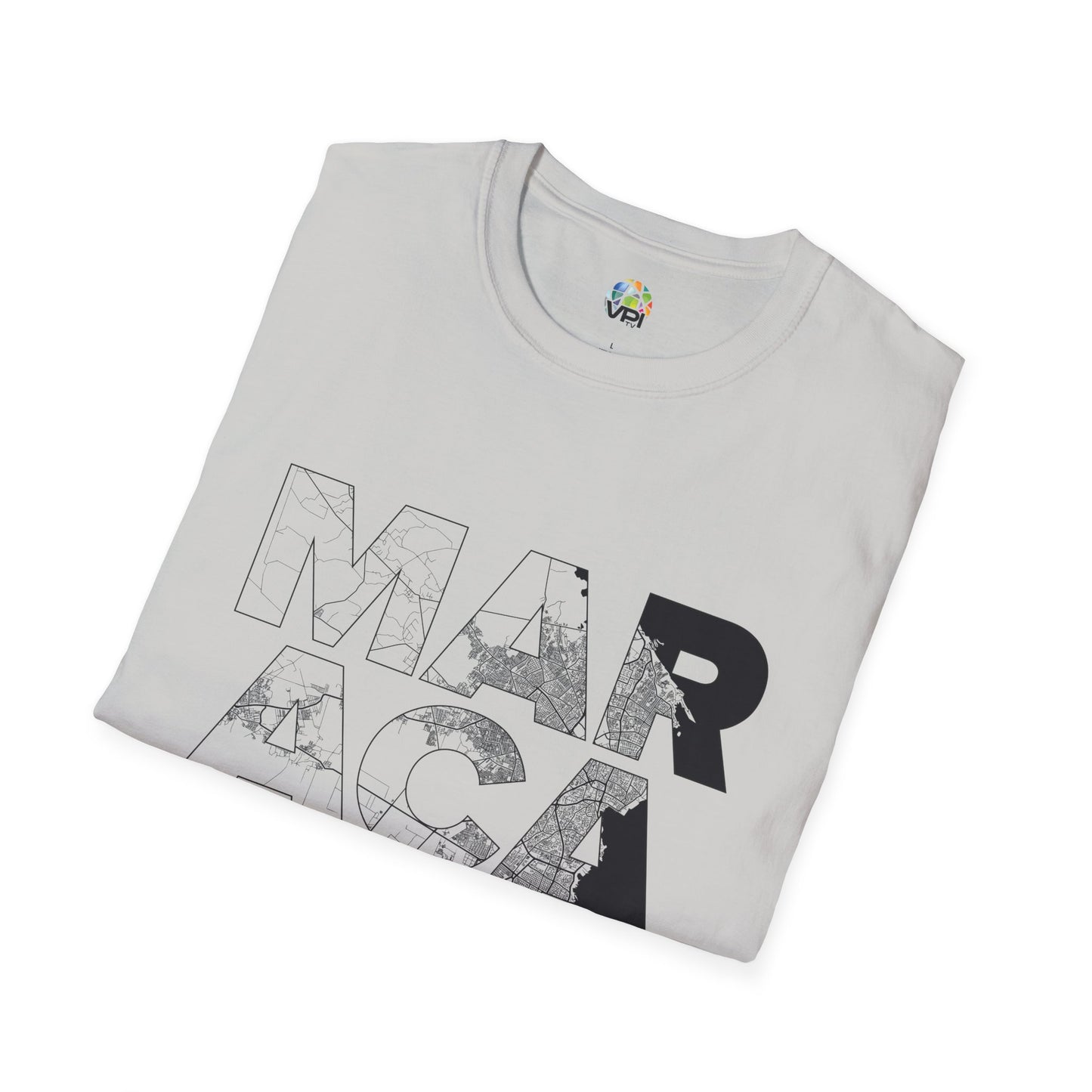 MAPA MARACAIBO TYPO Unisex T-Shirt - Contemporary Casual Wear