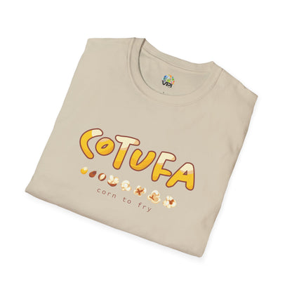 Camiseta Unisex Softstyle – COTUFA "Corn to Fry" 🌽🍿