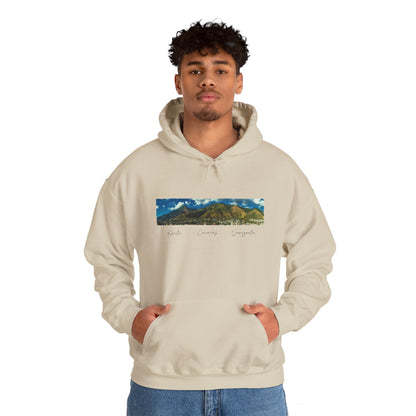 Mountain View Unisex Hoodie - Cozy Heavy Blend Sweatshirt for Nature Lovers