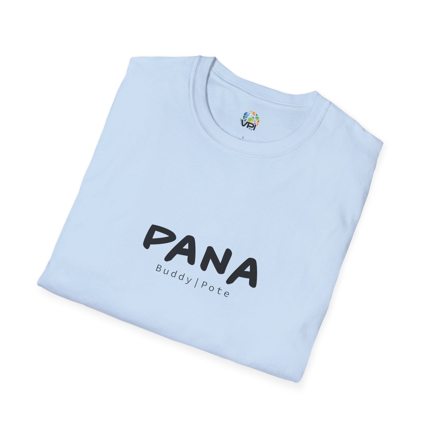 Camiseta Unisex Softstyle "PANA Buddy Tote" – Comodidad y Estilo para el Día a Día