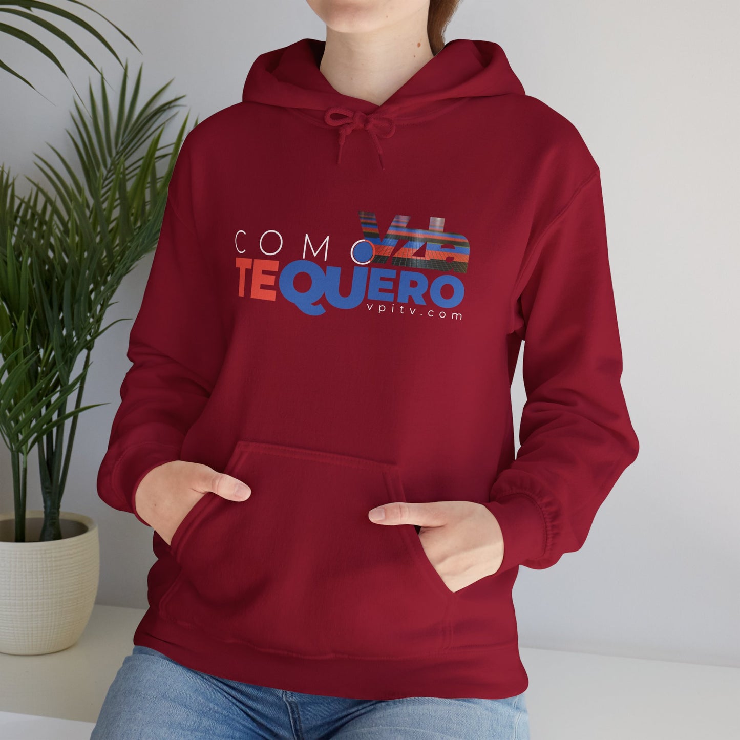 Como te quiero VZLA, Sudadera con Capucha Unisex – Comodidad y Estilo en Cada Detalle