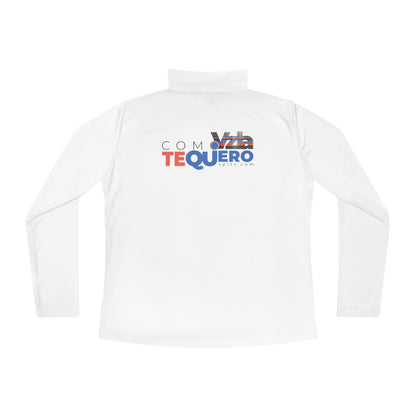 Ladies Quarter-Zip Pullover – ‘Te Quiero VZLA’ Actívate con Inspiración y Estilo