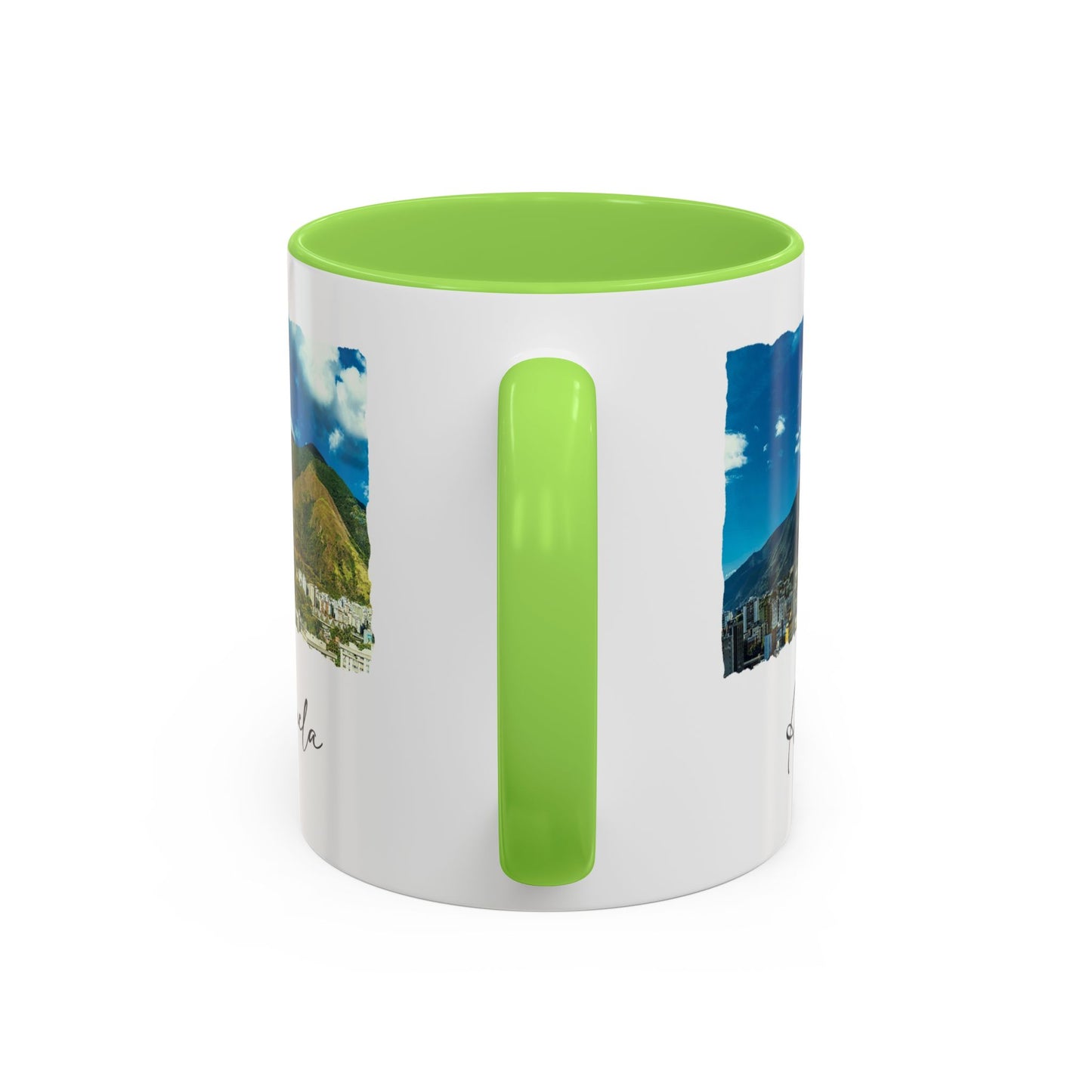 Taza con Paisaje Vibrante de Caracas – Disponibles en 11 oz y 15 oz