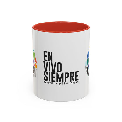 Taza de cerámica con interior a color – Elegancia y funcionalidad para tu café diario