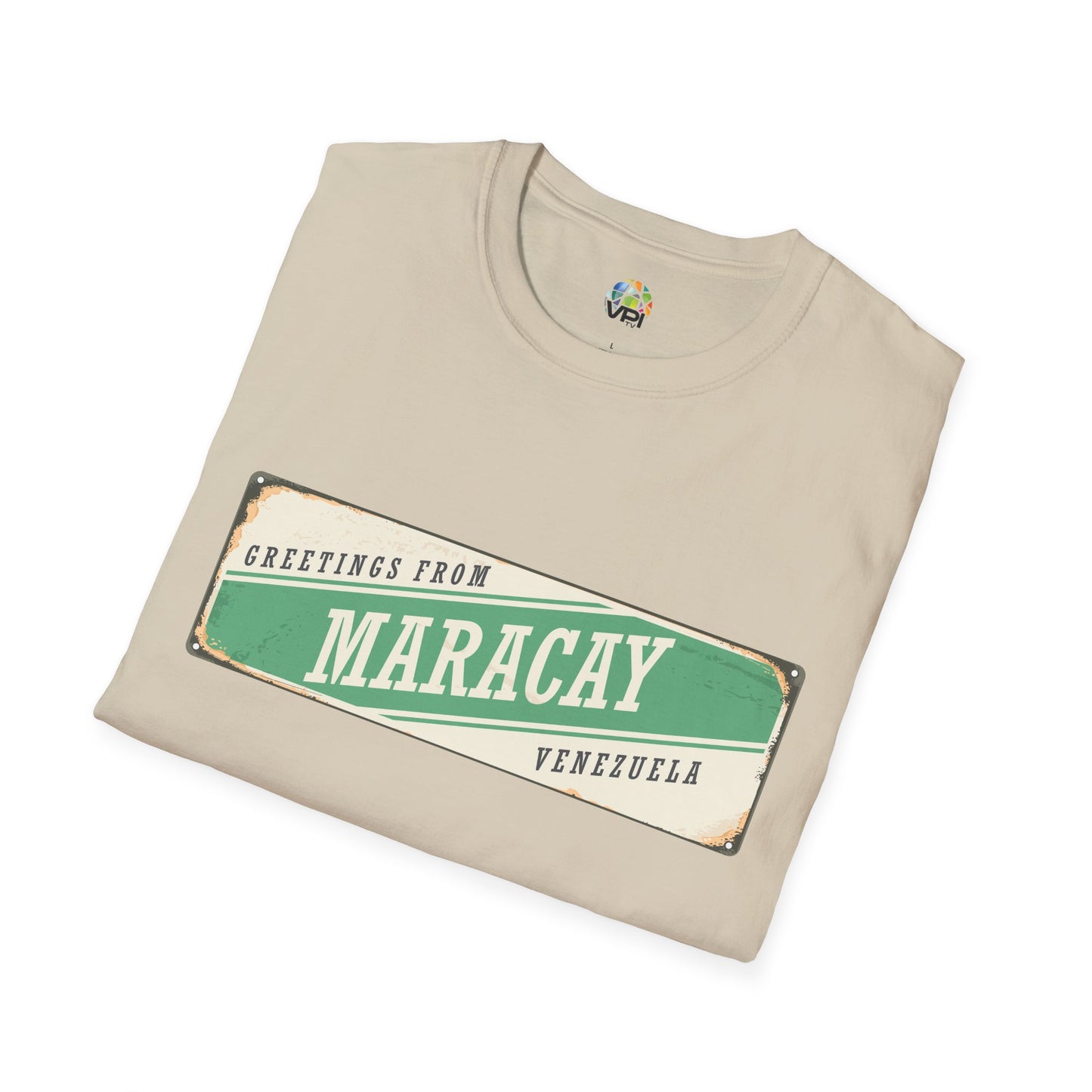 Greetings from Maracay Venezuela Unisex Softstyle T-Shirt