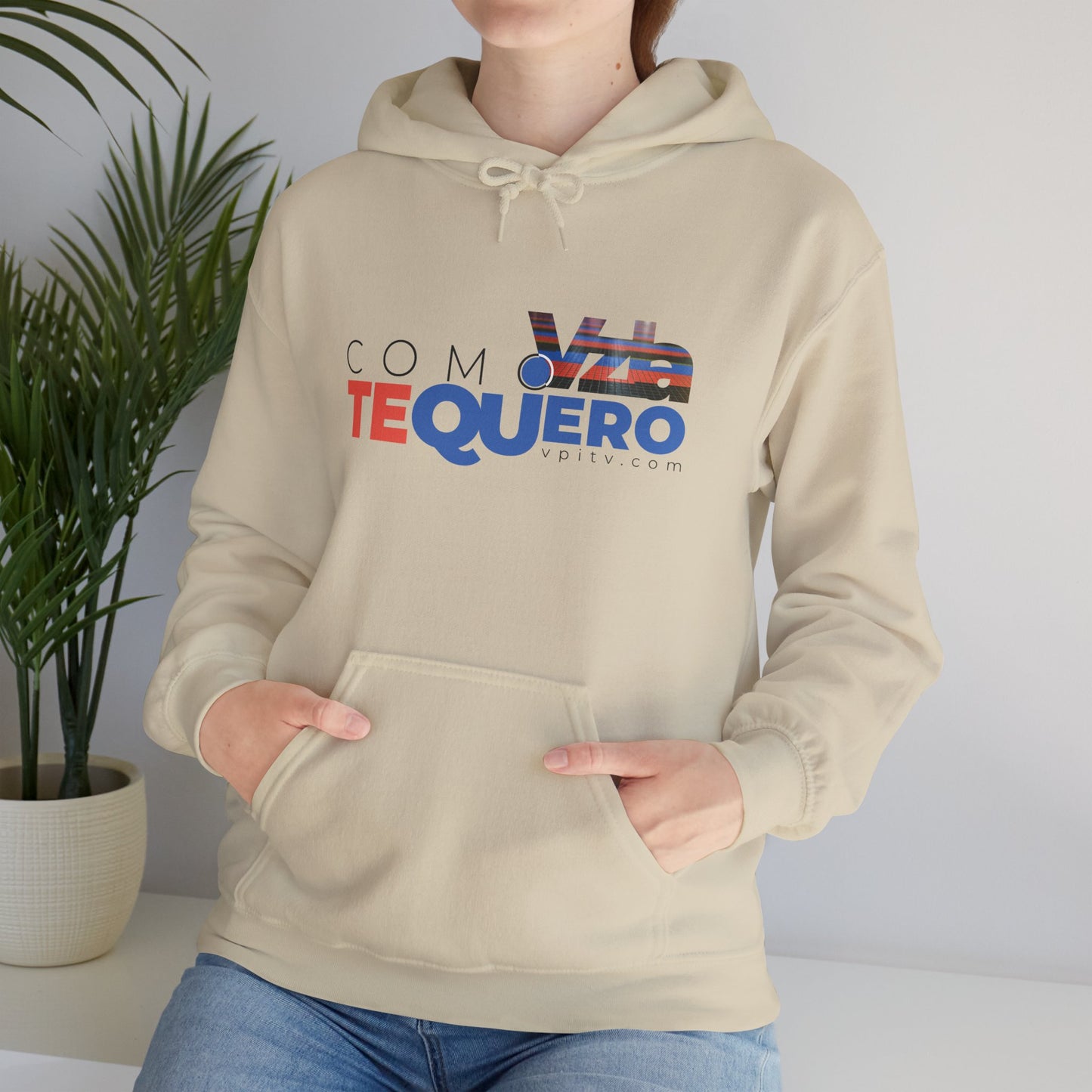 Como te quiero VZLA, Sudadera con Capucha Unisex – Comodidad y Estilo en Cada Detalle