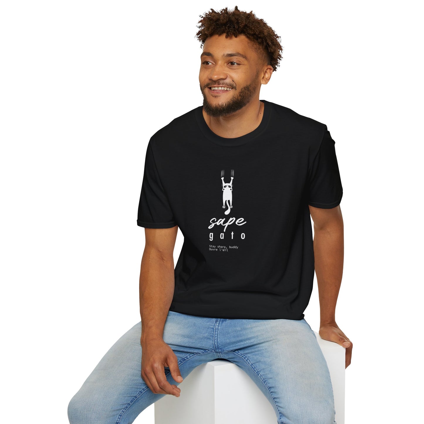 Camiseta Unisex Softstyle "Sape Gato" – Comodidad y Estilo con un Toque Venezolano