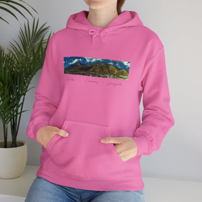 Mountain View Unisex Hoodie - Cozy Heavy Blend Sweatshirt for Nature Lovers