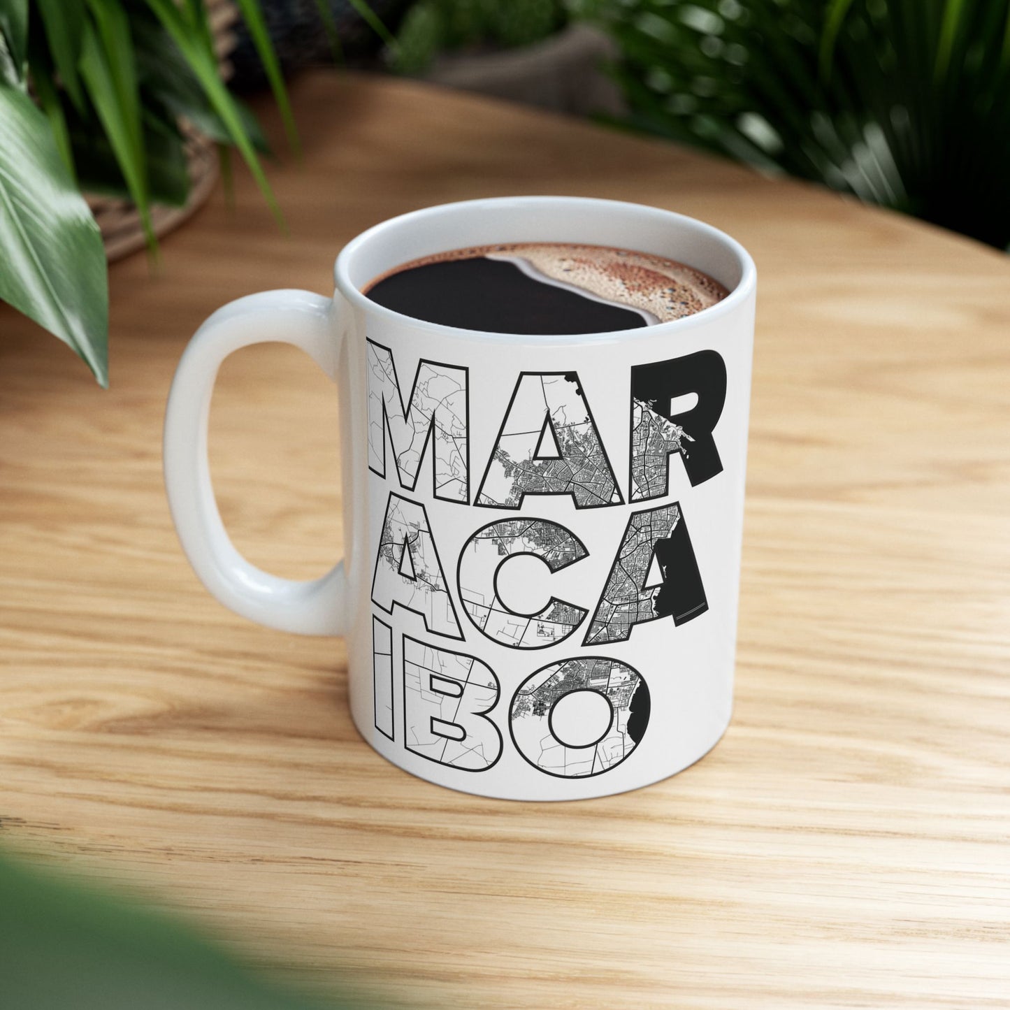 Unique Graphic Ceramic Mug - 11oz & 15oz - Perfect for Coffee Lovers