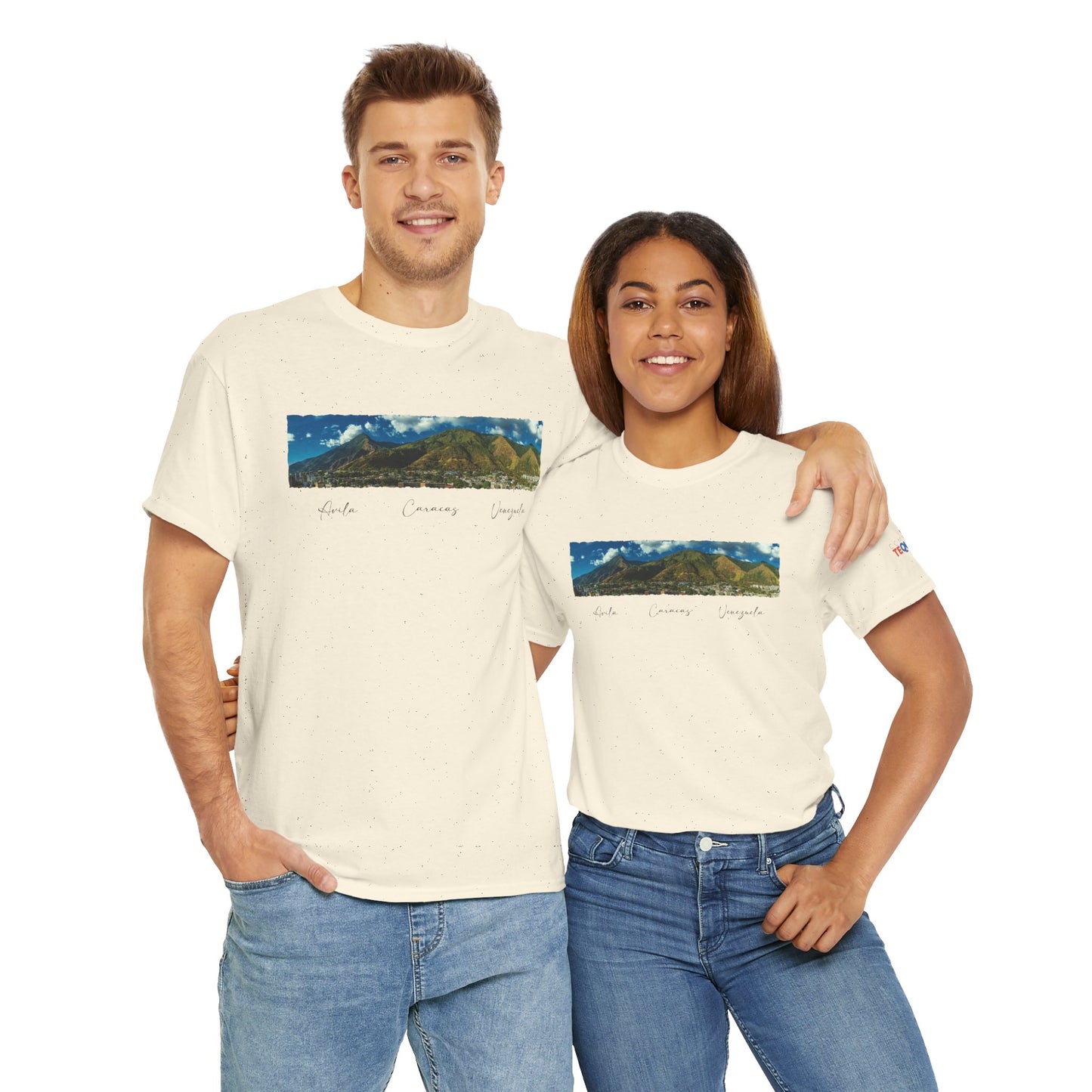 Camiseta Unisex Heavy Cotton Ávila – Perfecta para Amantes de Caracas