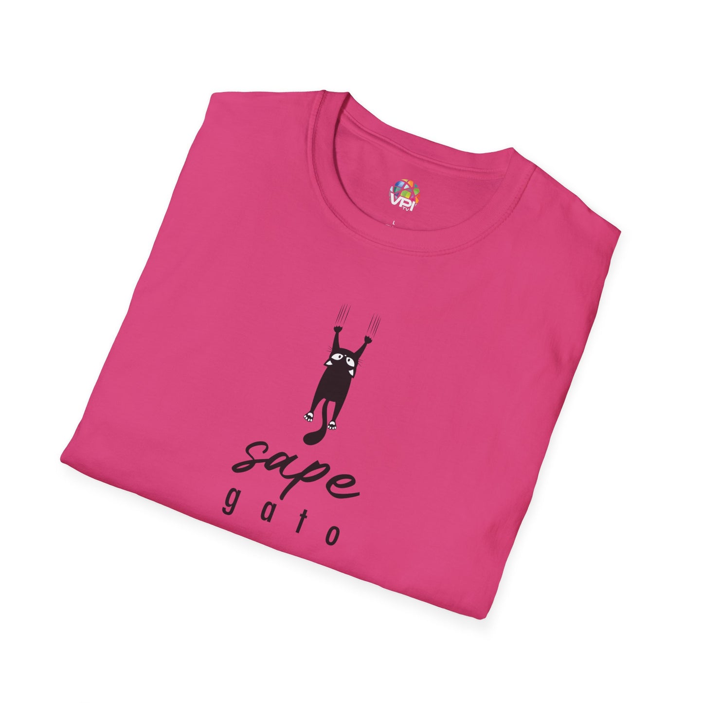 Camiseta Unisex Softstyle "Sape Gato" – Comodidad y Estilo con un Toque Venezolano