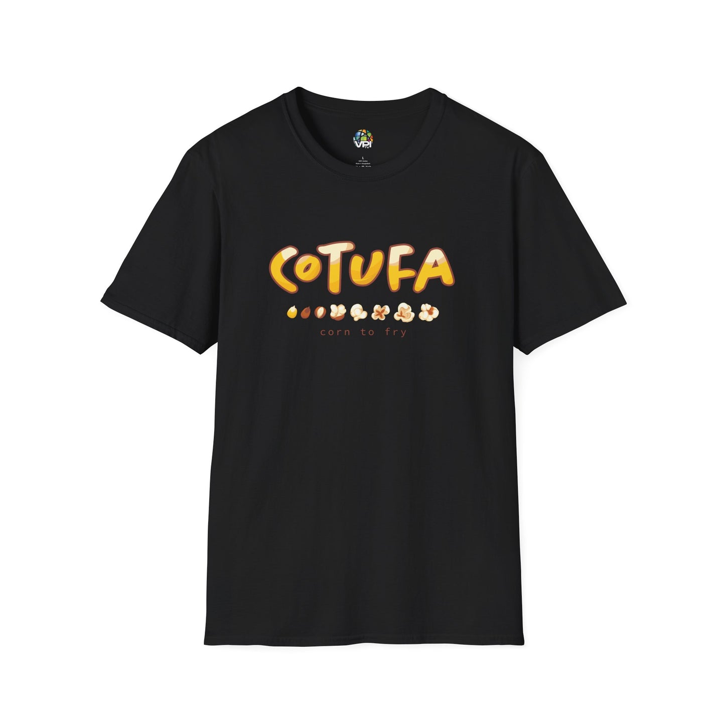 Camiseta Unisex Softstyle – COTUFA "Corn to Fry" 🌽🍿