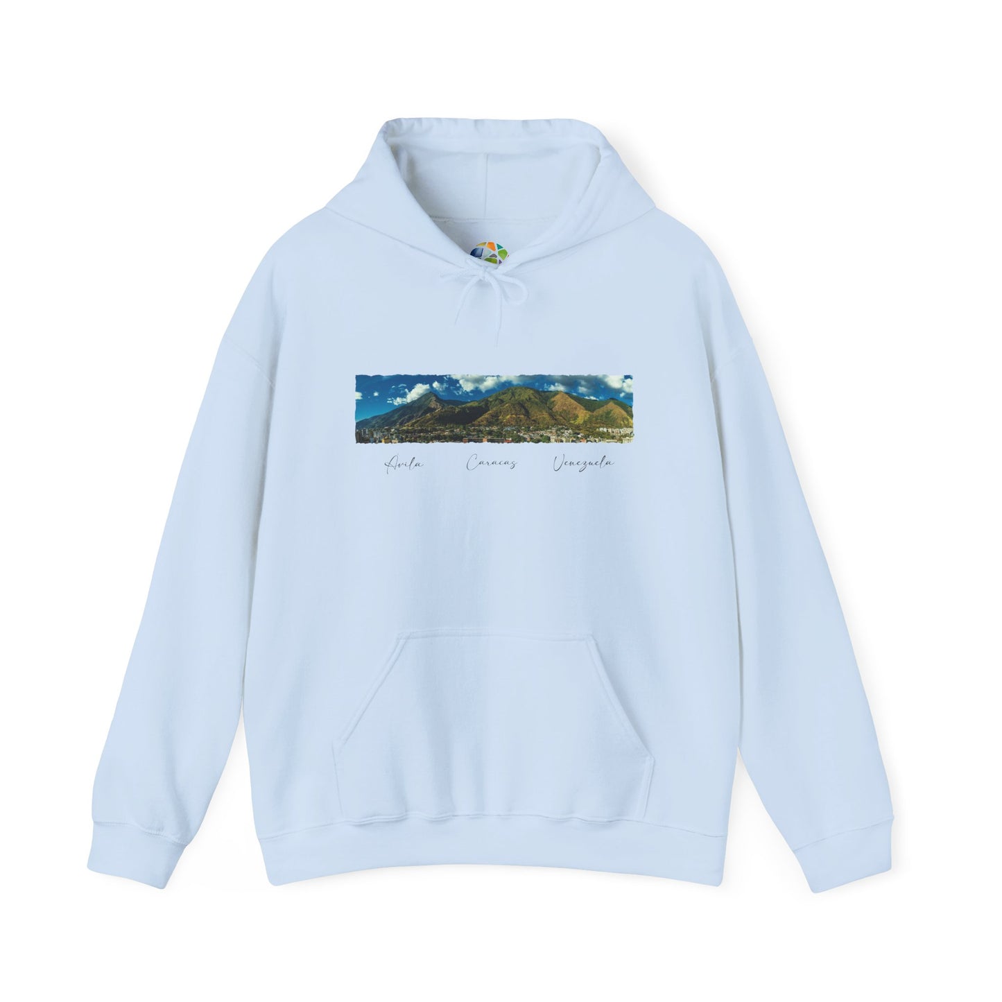 Mountain View Unisex Hoodie - Cozy Heavy Blend Sweatshirt for Nature Lovers