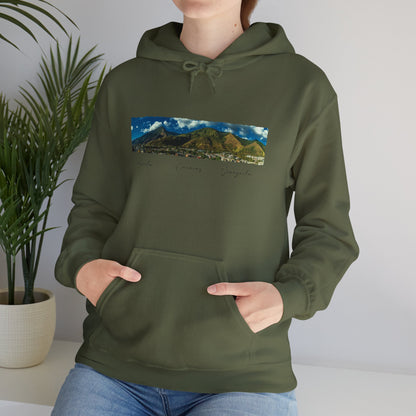 Mountain View Unisex Hoodie - Cozy Heavy Blend Sweatshirt for Nature Lovers