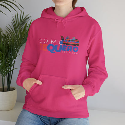 Como te quiero VZLA, Sudadera con Capucha Unisex – Comodidad y Estilo en Cada Detalle