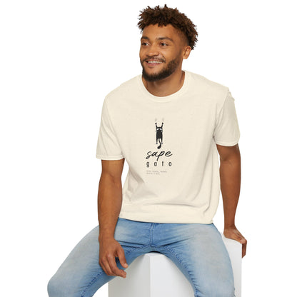 Camiseta Unisex Softstyle "Sape Gato" – Comodidad y Estilo con un Toque Venezolano