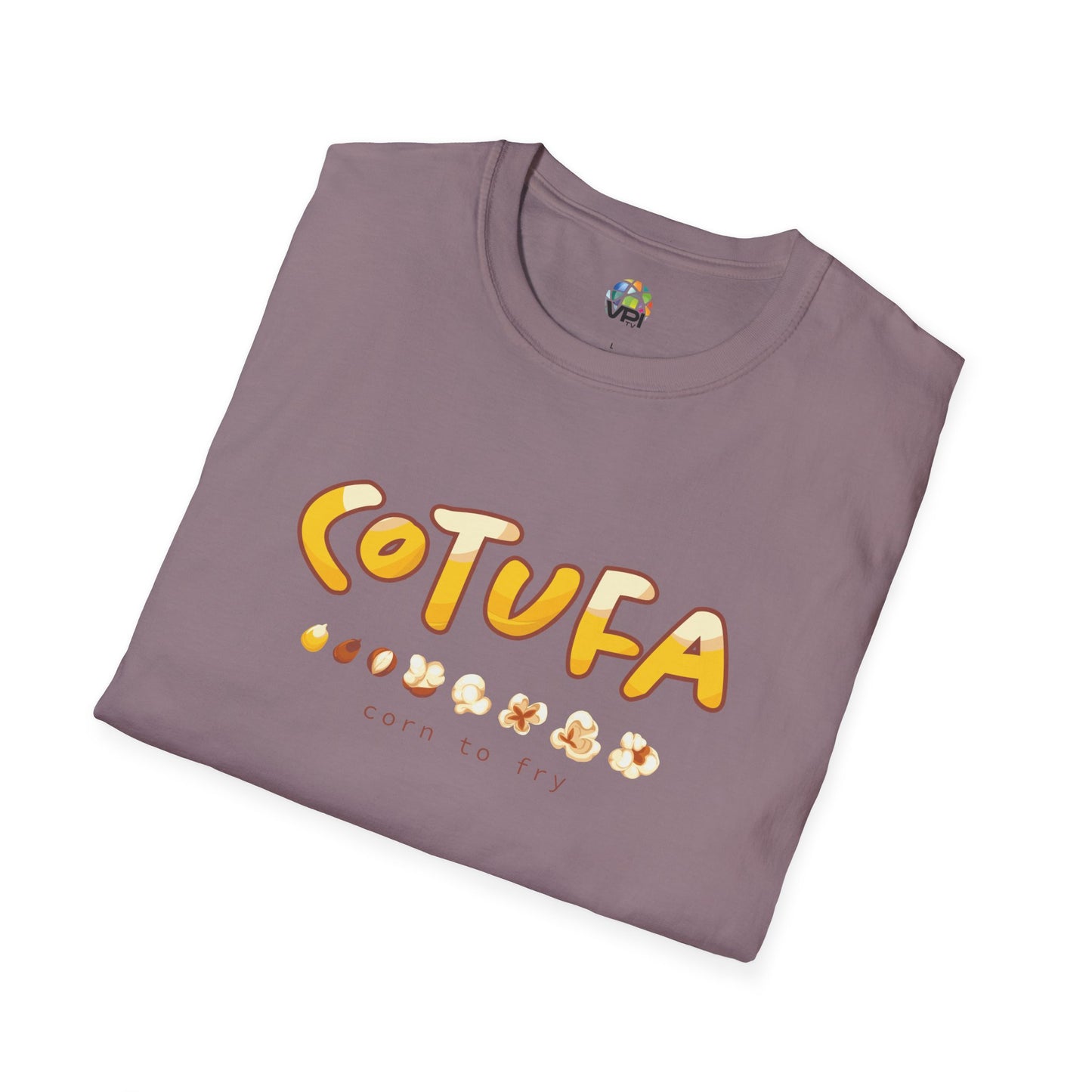 Camiseta Unisex Softstyle – COTUFA "Corn to Fry" 🌽🍿