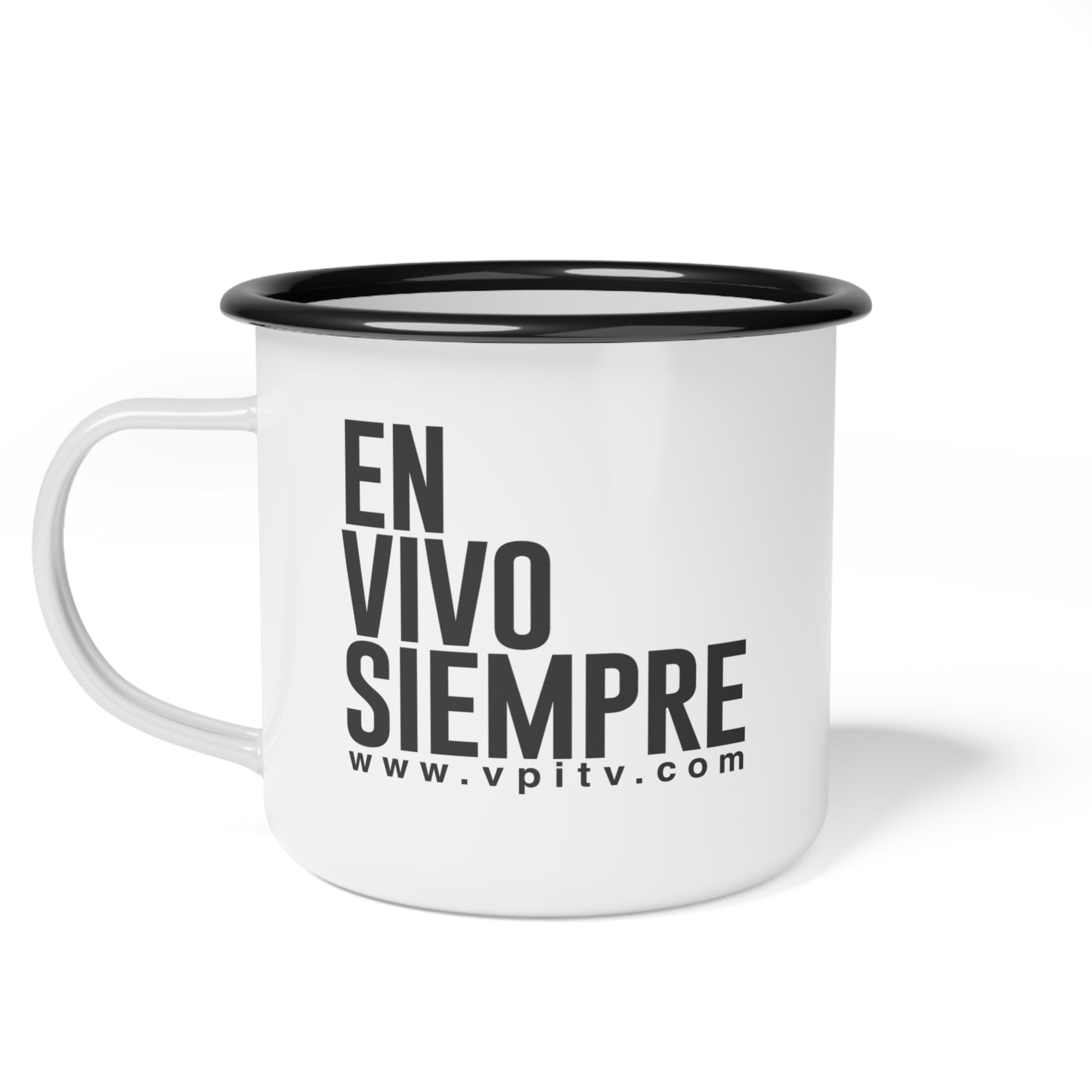 Taza de esmalte venezolana – El café de siempre, con el sabor de casa