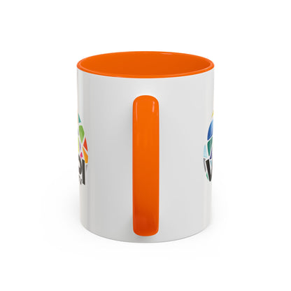 Taza de cerámica con interior a color – Elegancia y funcionalidad para tu café diario