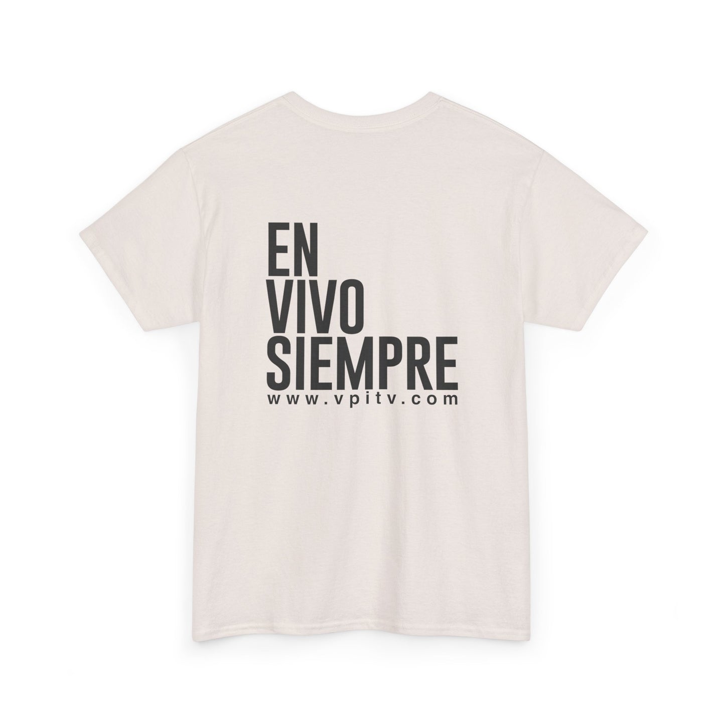 Camiseta Unisex de Algodón Pesado – Comodidad y Estilo Todo el Año